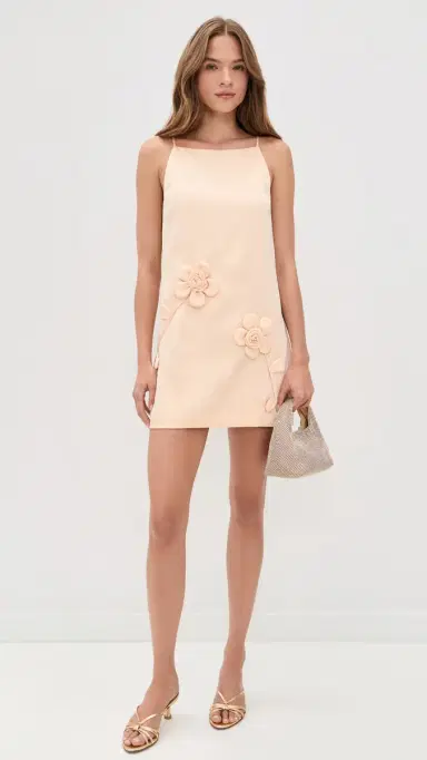 ASTR The Label Marigold Dress Vintage Cream | Thumbnail 5