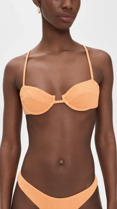 Peixoto Lara Bikini Top Apricot M | Thumbnail 2
