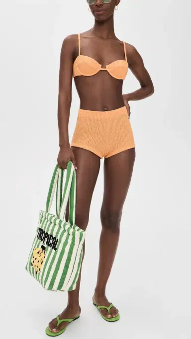 Peixoto Lara Bikini Top Apricot M | Thumbnail 6