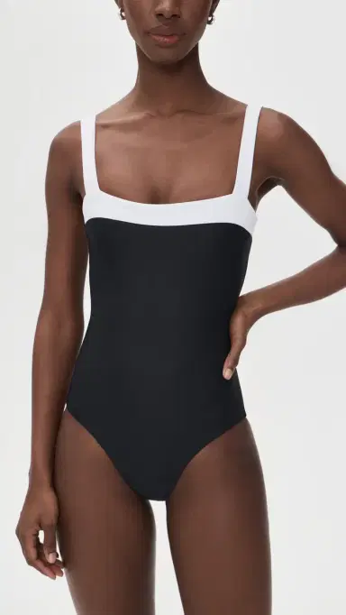 JADE SWIM Coast One Piece Black with White L | Thumbnail 2