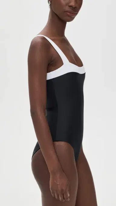 JADE SWIM Coast One Piece Black with White L | Thumbnail 4