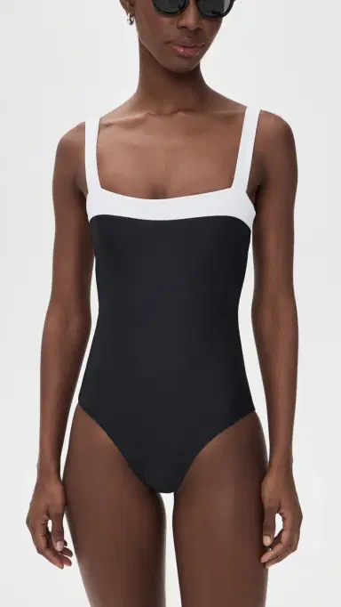 JADE SWIM Coast One Piece Black with White L | Thumbnail 5