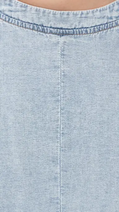 DARKPARK Paris Chambray Shirt Bleach Baby Blue | Thumbnail 6