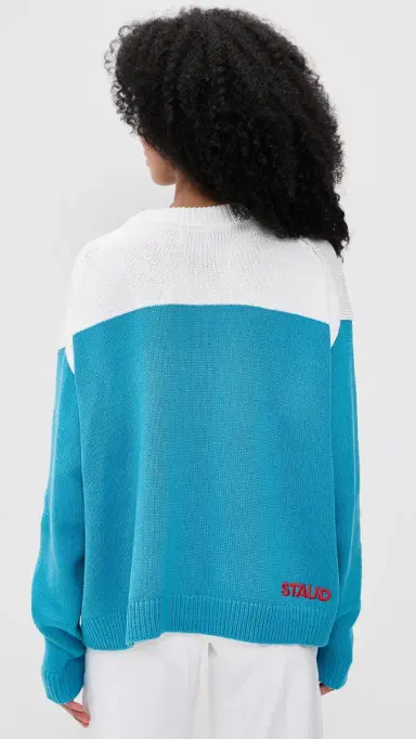 STAUD Reya Sweater Great White | Thumbnail 3 STAUD Reya Sweater Great White | Thumbnail 3