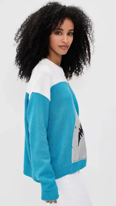 STAUD Reya Sweater Great White | Thumbnail 4 STAUD Reya Sweater Great White | Thumbnail 4