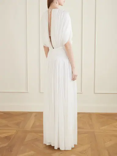 Tove Lyla Gathered Jersey Gown | Thumbnail 3 Tove Lyla Gathered Jersey Gown | Thumbnail 3