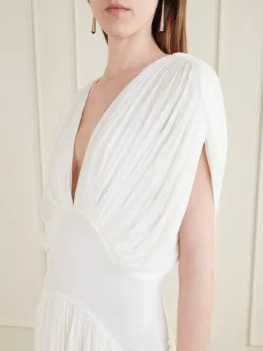 Tove Lyla Gathered Jersey Gown | Thumbnail 4 Tove Lyla Gathered Jersey Gown | Thumbnail 4