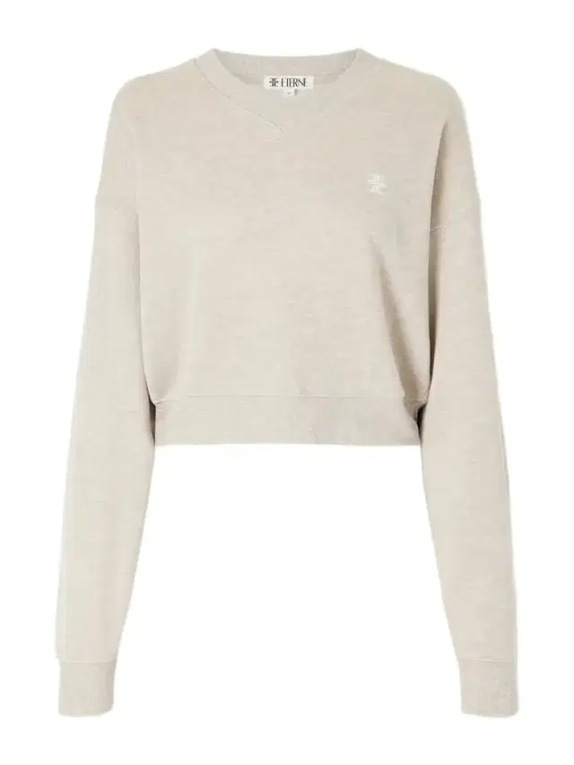 Cropped Cotton-blend Jersey Sweatshirt
