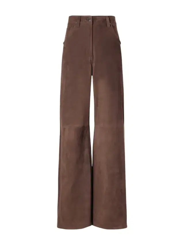 Brunello Cucinelli Mid-rise Straight-leg Suede Pants