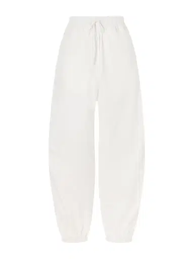 RÓHE Crinkled Cotton-blend Tapered Pants | Thumbnail 1 RÓHE Crinkled Cotton-blend Tapered Pants | Thumbnail 1