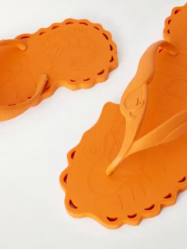 Zimmermann Seafoam Rubber Thong Sandals | Thumbnail 5 Zimmermann Seafoam Rubber Thong Sandals | Thumbnail 5