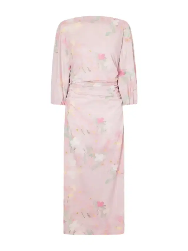 Ezra Floral-print Cotton-blend Midi Dress