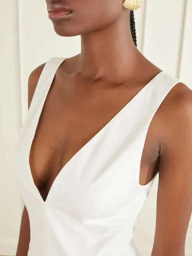 BERNADETTE Cotton-blend Blouse | Thumbnail 5