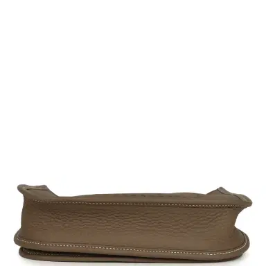 HERMÈS Hermes Evelyne 23 Etoupe Clemence Palladium Hardware | Thumbnail 6 HERMÈS Hermes Evelyne 23 Etoupe Clemence Palladium Hardware | Thumbnail 6