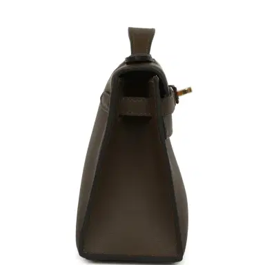 HERMÈS Hermes Kelly Pochette Vert Loden Swift Permabrass Hardware | Thumbnail 3 HERMÈS Hermes Kelly Pochette Vert Loden Swift Permabrass Hardware | Thumbnail 3