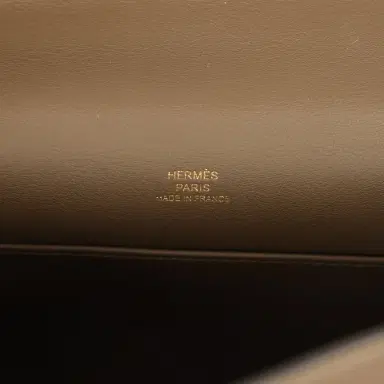 HERMÈS Hermes Kelly Pochette Vert Loden Swift Permabrass Hardware | Thumbnail 7 HERMÈS Hermes Kelly Pochette Vert Loden Swift Permabrass Hardware | Thumbnail 7