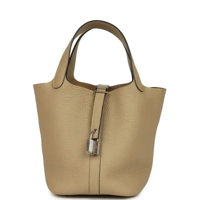 hermes Hermes Picotin Lock 18 Trench Clemence Palladium Hardware