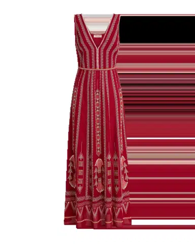Emporio Sirenuse Nellie Dress with Ballerina Embroidery | Thumbnail 10 Emporio Sirenuse Nellie Dress with Ballerina Embroidery | Thumbnail 10