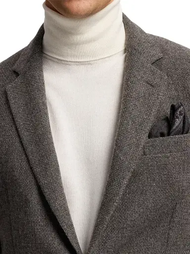 Ralph Lauren Purple Label Men's Hadley Hand-Tailored Cashmere Jacket - Medium Grey | Thumbnail 6 Ralph Lauren Purple Label Men's Hadley Hand-Tailored Cashmere Jacket - Medium Grey | Thumbnail 6