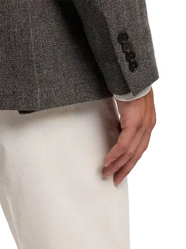 Ralph Lauren Purple Label Men's Hadley Hand-Tailored Cashmere Jacket - Medium Grey | Thumbnail 7 Ralph Lauren Purple Label Men's Hadley Hand-Tailored Cashmere Jacket - Medium Grey | Thumbnail 7