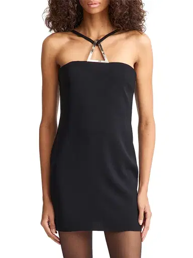 16Arlington Women's Nolo Geometric Minidress - Nero - Size 10 | Thumbnail 2 16Arlington Women's Nolo Geometric Minidress - Nero - Size 10 | Thumbnail 2