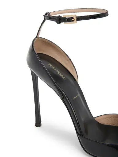 Tom Ford Women's 105MM Patent Leather Pumps - Black - Size 6 | Thumbnail 5 Tom Ford Women's 105MM Patent Leather Pumps - Black - Size 6 | Thumbnail 5