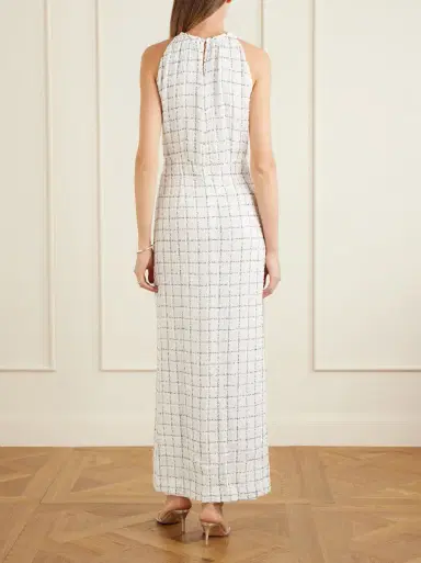 LIBEROWE Celeste cotton-tweed halterneck maxi dress | Thumbnail 3