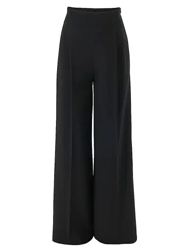 Carolina Herrera Women's Marisol Wool Wide-Leg Pants | Thumbnail 1