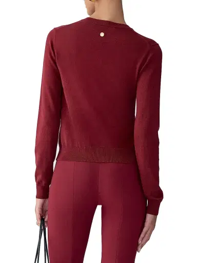 Carolina Herrera Women's Embroidered Silk-Cotton Cardigan - Rioja Multi | Thumbnail 4 Carolina Herrera Women's Embroidered Silk-Cotton Cardigan - Rioja Multi | Thumbnail 4