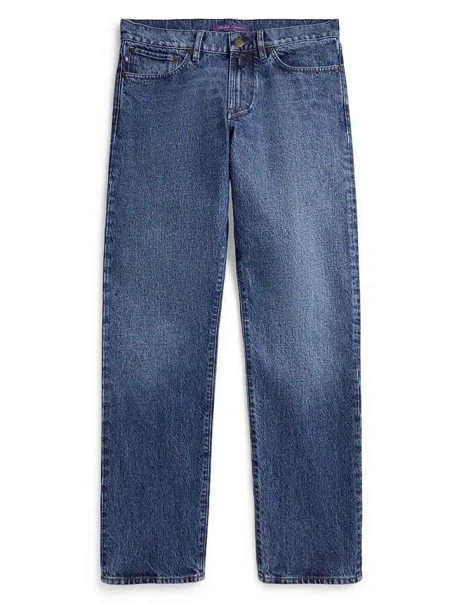 Men's Straight-Fit Jeans - Classic Medium Indigo