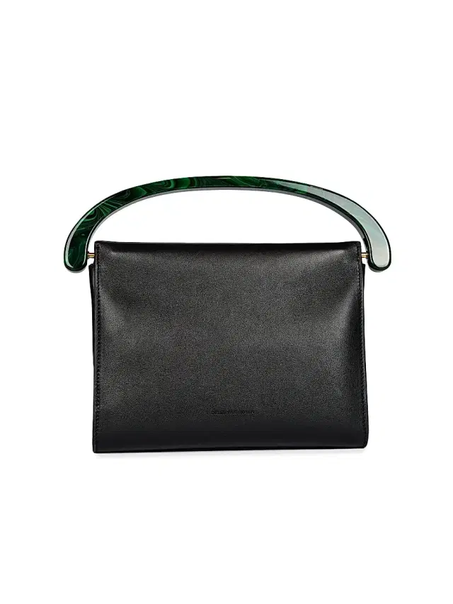 Dries Van Noten Women's Leather Convertible Clutch - Black