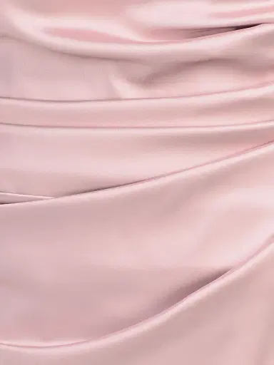 Talbot Runhof Women's Satin Gathered Cocktail Dress | Thumbnail 7 Talbot Runhof Women's Satin Gathered Cocktail Dress | Thumbnail 7