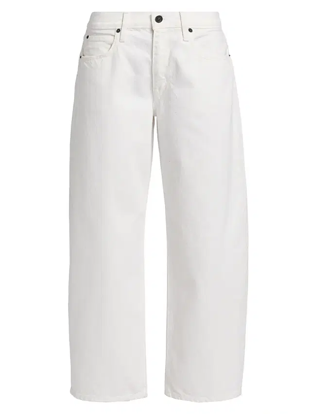 Women's Jamie Curved Ankle-Length Jeans - White