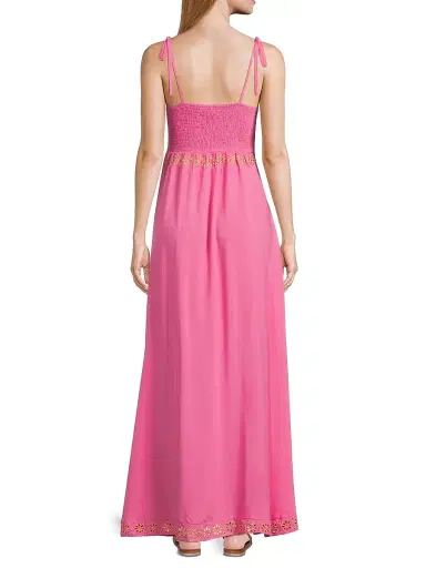 BEACH RIOT Women's Rianne Eyelet-Trimmed Maxi Dress | Thumbnail 5 BEACH RIOT Women's Rianne Eyelet-Trimmed Maxi Dress | Thumbnail 5