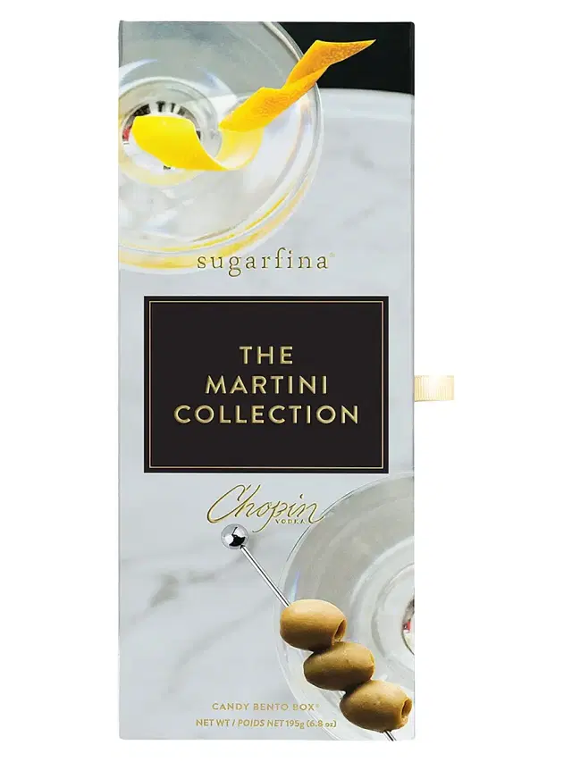 Sugarfina The Martini Collection 3-Piece Candy Bento Box