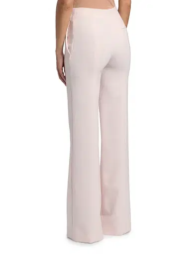 PRABAL GURUNG Women's Stretch-Crepe Straight-Leg Trousers | Thumbnail 5 PRABAL GURUNG Women's Stretch-Crepe Straight-Leg Trousers | Thumbnail 5