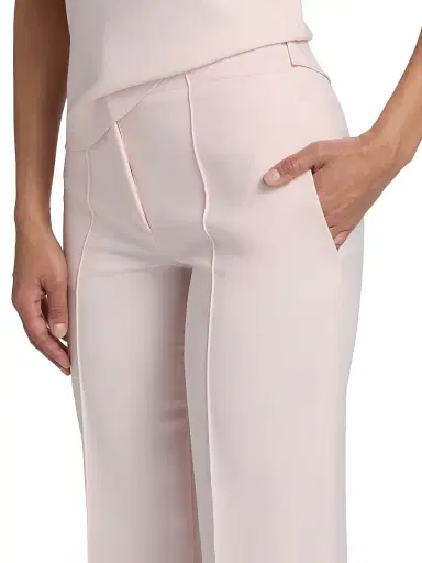 PRABAL GURUNG Women's Stretch-Crepe Straight-Leg Trousers | Thumbnail 6 PRABAL GURUNG Women's Stretch-Crepe Straight-Leg Trousers | Thumbnail 6