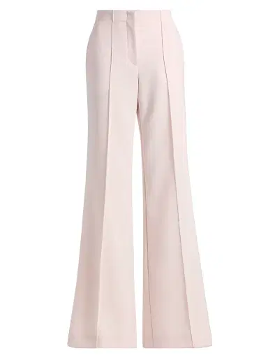 PRABAL GURUNG Women's Stretch-Crepe Straight-Leg Trousers | Thumbnail 1 PRABAL GURUNG Women's Stretch-Crepe Straight-Leg Trousers | Thumbnail 1