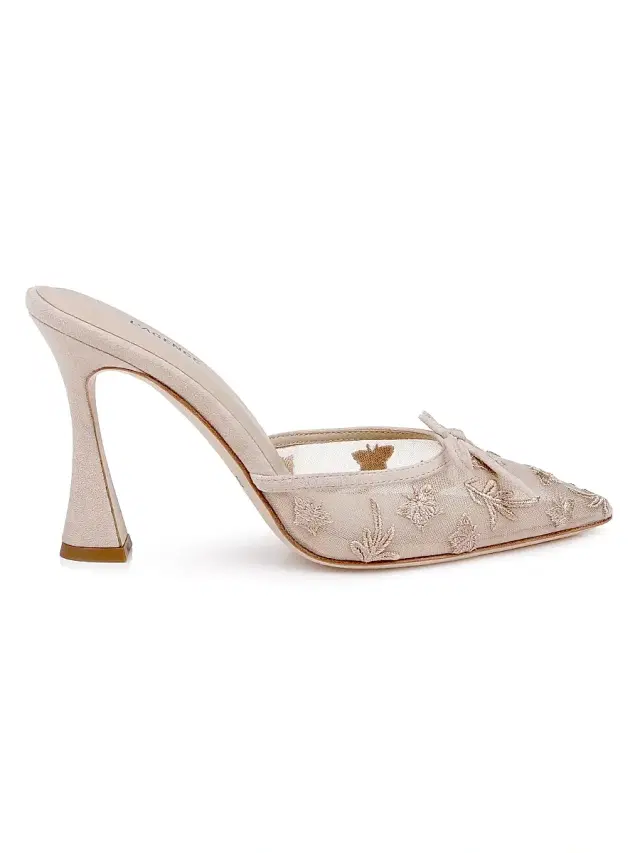 L'AGENCE Women's Prasad 0MM Mesh Mules - Chai