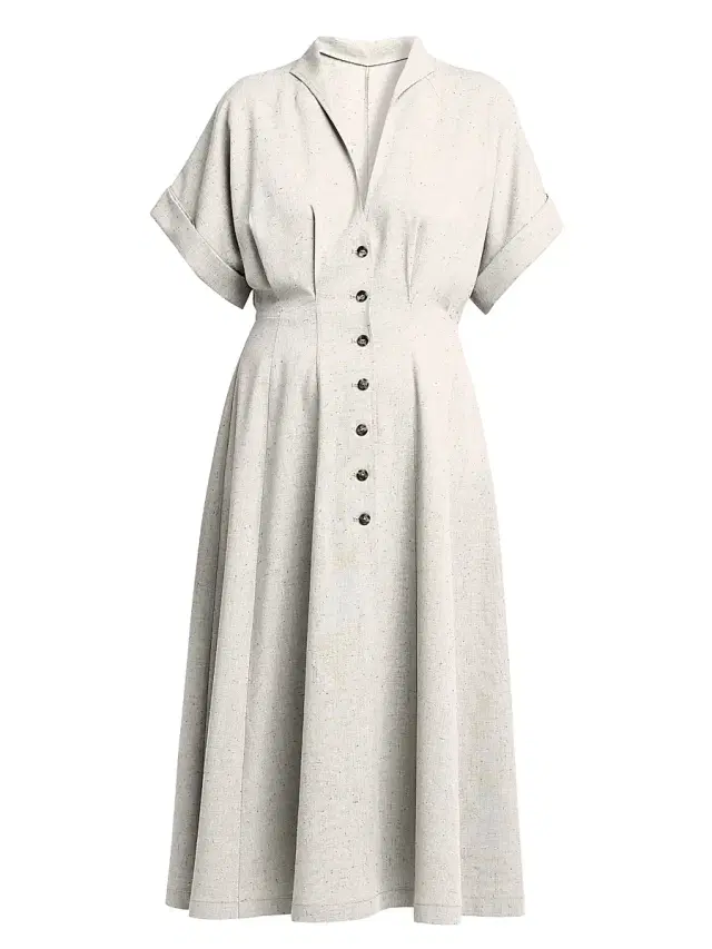 Alberta Ferretti Women's Fit & Flare Midi-Shirtdress
