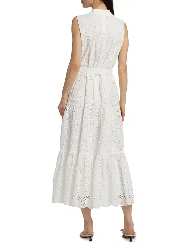 Kobi Halperin Women's Camila Embroidered Eyelet Midi-Dress | Thumbnail 5 Kobi Halperin Women's Camila Embroidered Eyelet Midi-Dress | Thumbnail 5