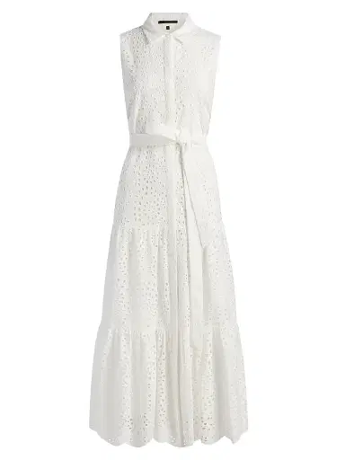 Kobi Halperin Women's Camila Embroidered Eyelet Midi-Dress | Thumbnail 1 Kobi Halperin Women's Camila Embroidered Eyelet Midi-Dress | Thumbnail 1