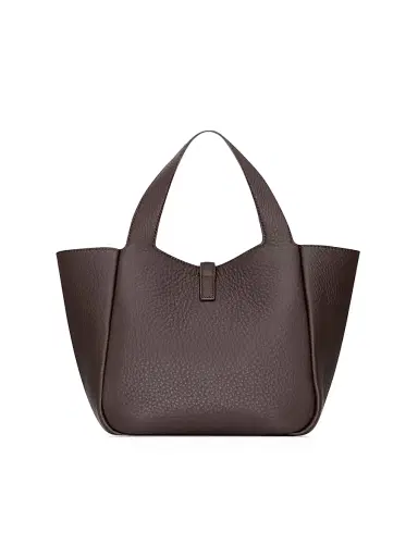 Saint Laurent Women's Le 5 à 7 Baby Bea Top Handle Bag in Grained Leather | Thumbnail 4 Saint Laurent Women's Le 5 à 7 Baby Bea Top Handle Bag in Grained Leather | Thumbnail 4