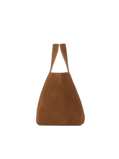 Saint Laurent Women's Le 5 à 7 Baby Bea Top Handle Bag in Suede | Thumbnail 2 Saint Laurent Women's Le 5 à 7 Baby Bea Top Handle Bag in Suede | Thumbnail 2