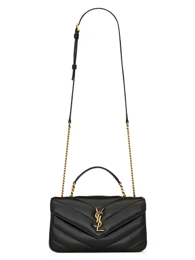 Saint Laurent Women's Loulou Top Handle Bag in Lambskin | Thumbnail 1 Saint Laurent Women's Loulou Top Handle Bag in Lambskin | Thumbnail 1