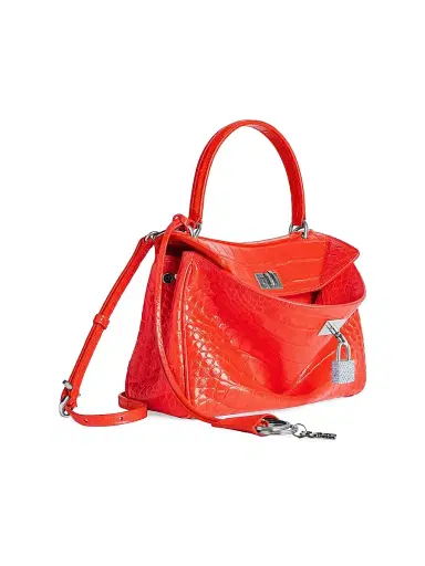Balenciaga Women's Rodeo Crossbody Bag with Rhinestones | Thumbnail 4
