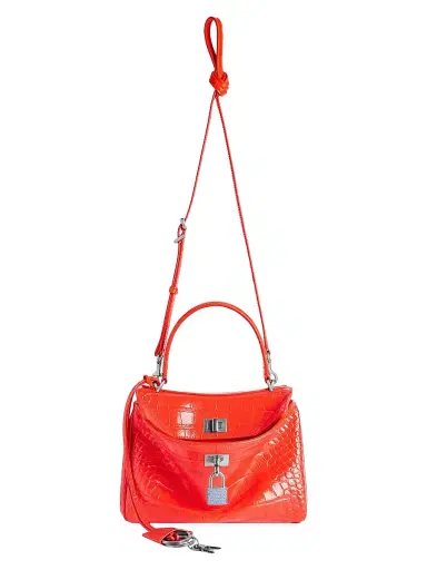 Balenciaga Women's Rodeo Crossbody Bag with Rhinestones | Thumbnail 7