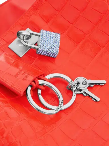 Balenciaga Women's Rodeo Crossbody Bag with Rhinestones | Thumbnail 8