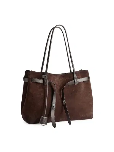 Balenciaga Women's Bel Air Tote Bag - Light Espresso | Thumbnail 2 Balenciaga Women's Bel Air Tote Bag - Light Espresso | Thumbnail 2
