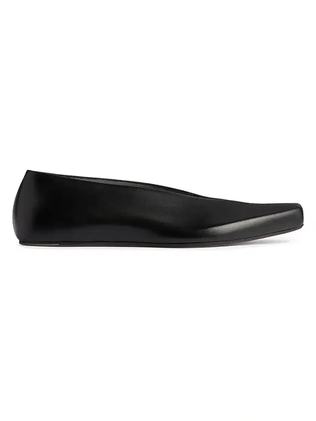Balenciaga Women's Duchesse Ballerina Flats - Black